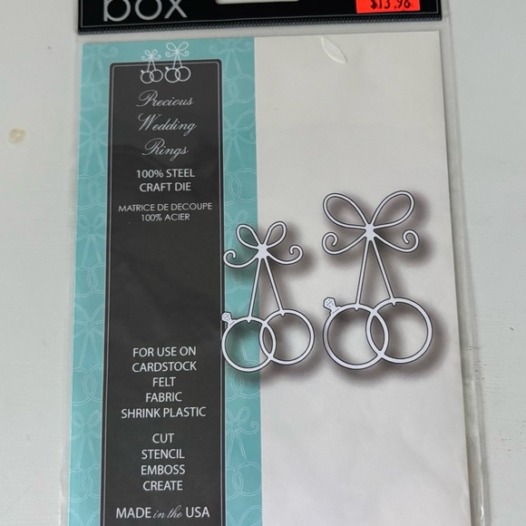 Memory Box Heart and Ring Die Set - Picture 3 of 4